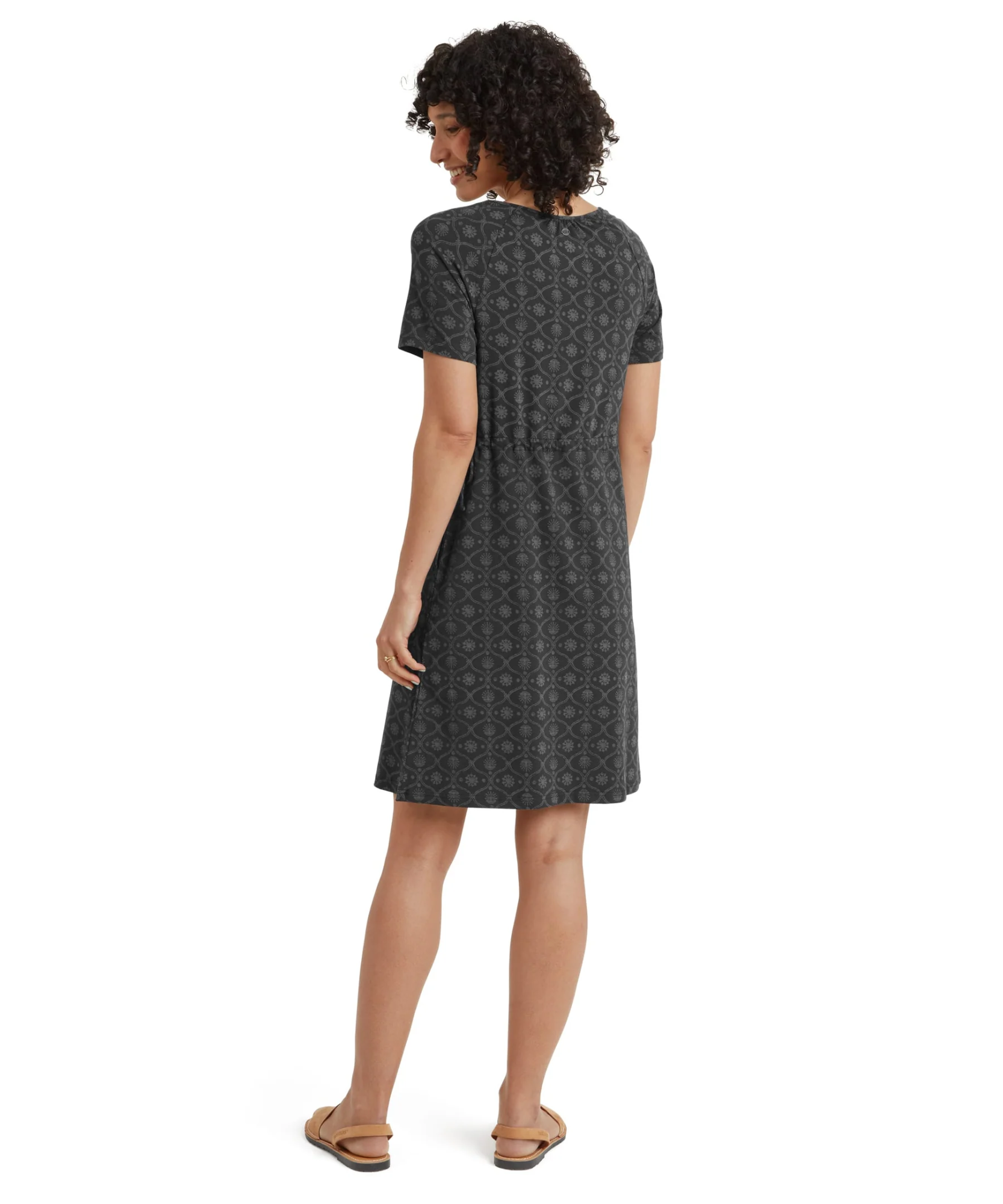 Sherpa Women's Neha Faux Wrap Dress Black 03