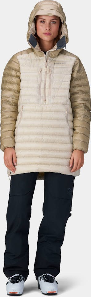 Norrøna Women's Lofoten Down800 Anorak Oatmeal 04