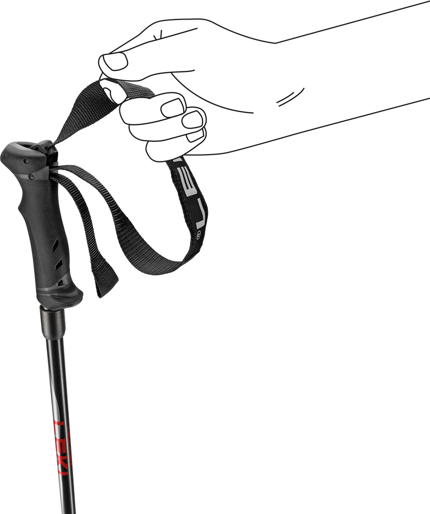 Leki Hot Shot Black / Grey 03