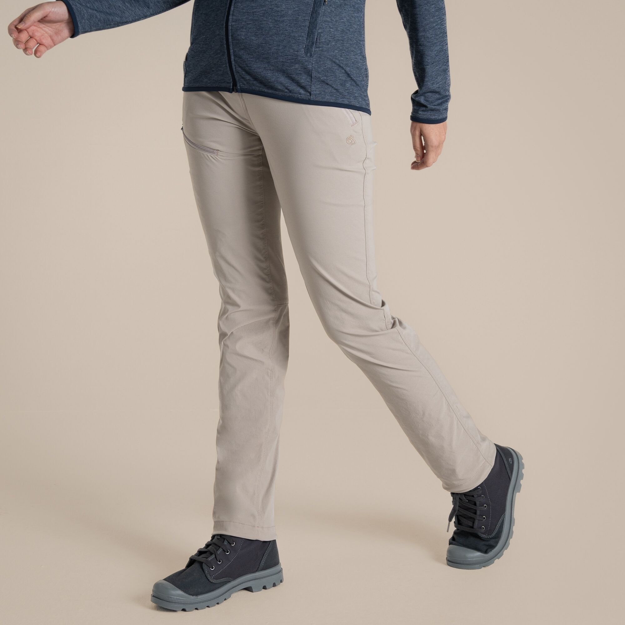 Craghoppers Women's Nosilife Pro III Trousers Soft Mushroom 02