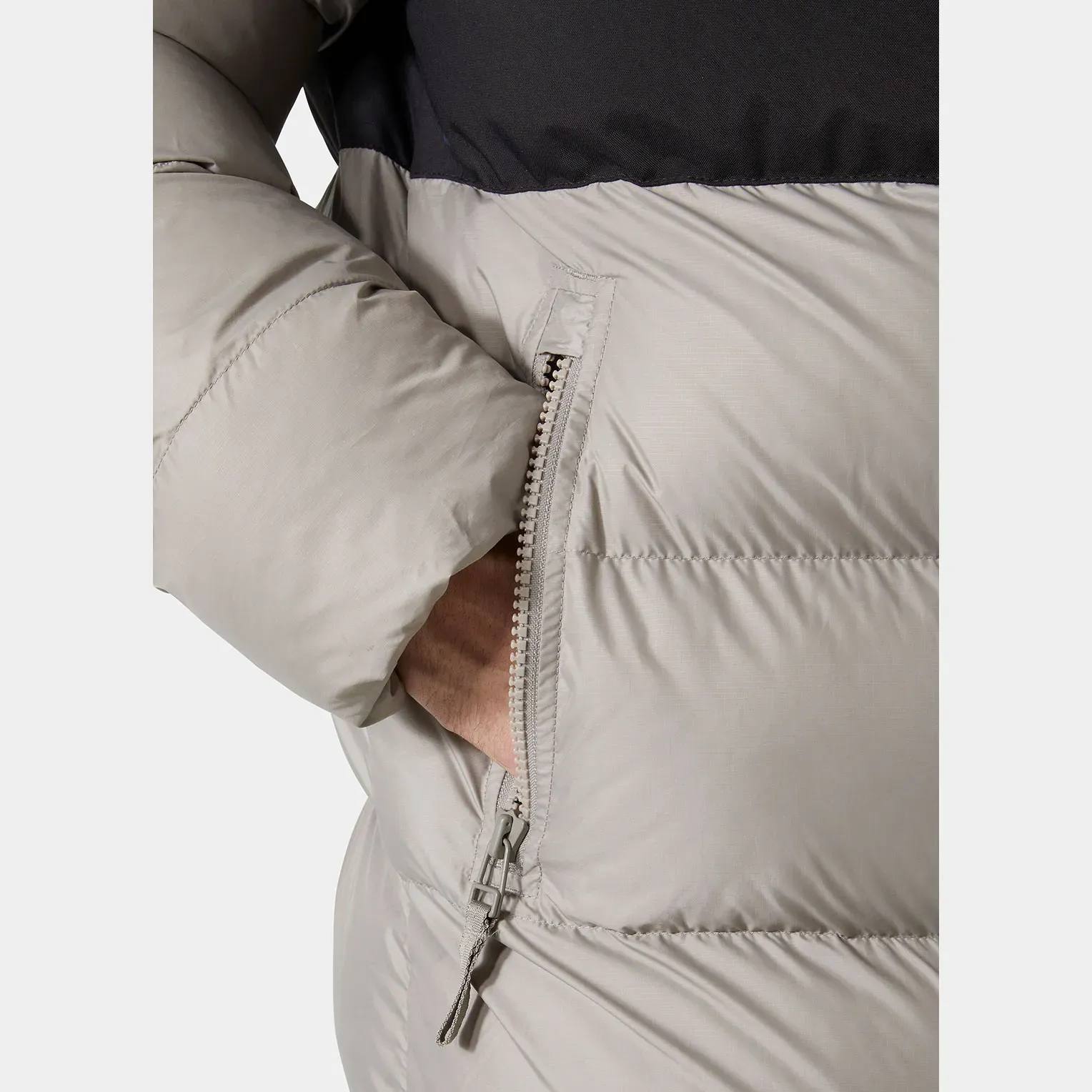 Helly Hansen Active Puffy Long Jacket Harmaa / Musta 04