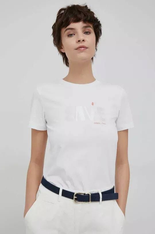 Save The Duck Women's Ayana Tee White 01