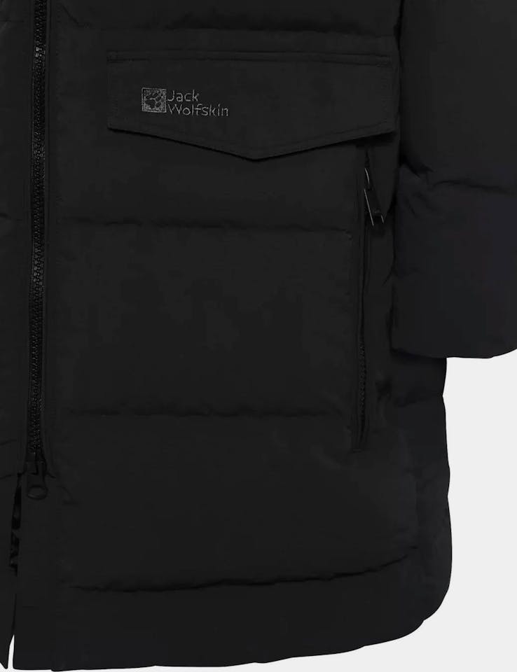 Jack Wolfskin Men's Nordlicht Parka Black 12