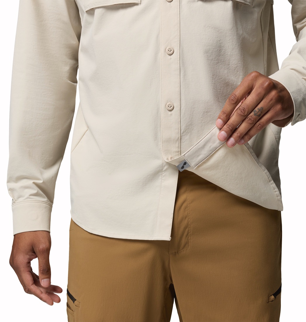 Columbia Men's Silver Ridge Elite Long Sleeve Dark Stone 08