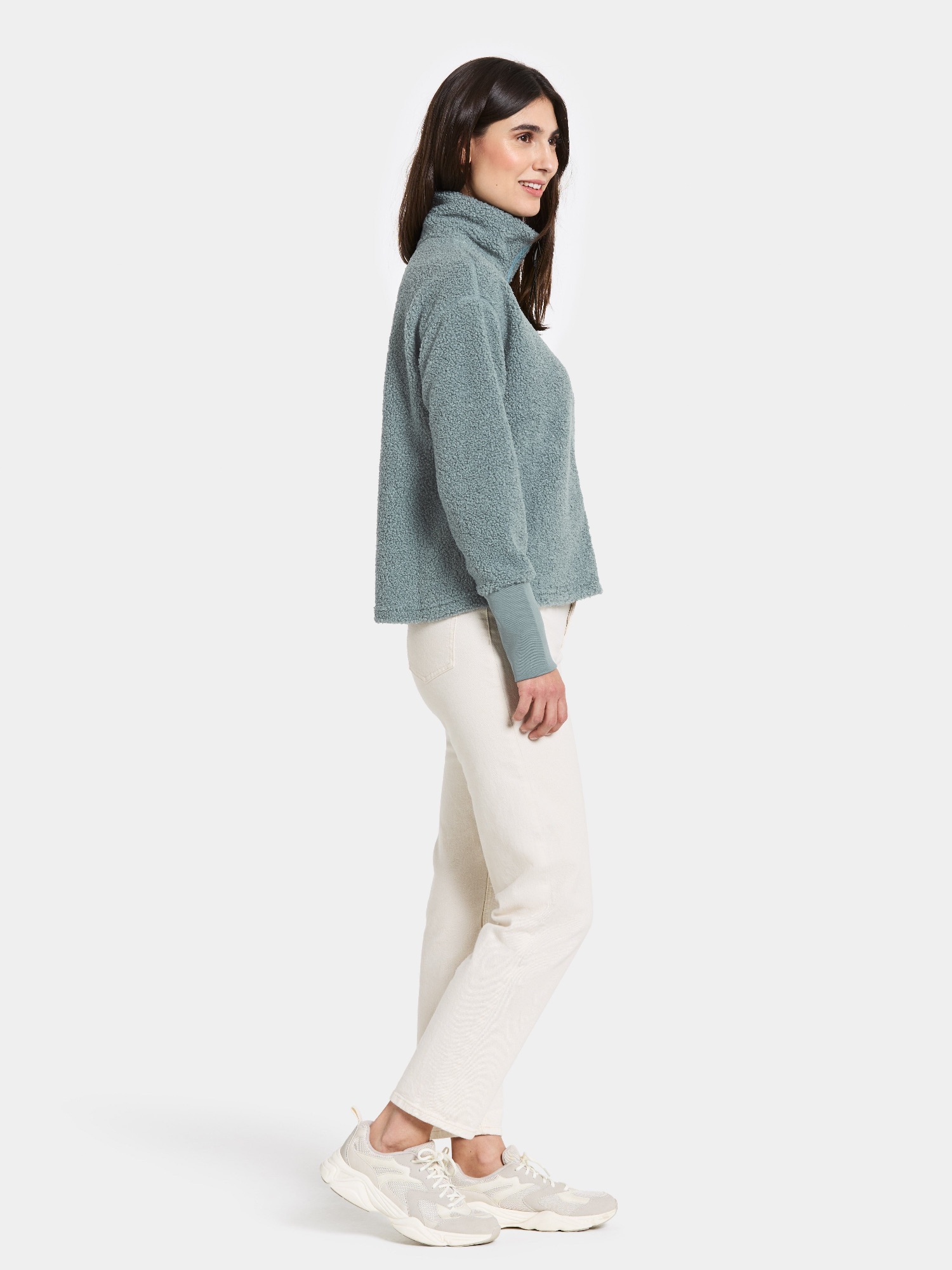 Didriksons Women's Alexa 3 Full Zip Factory Blue 08