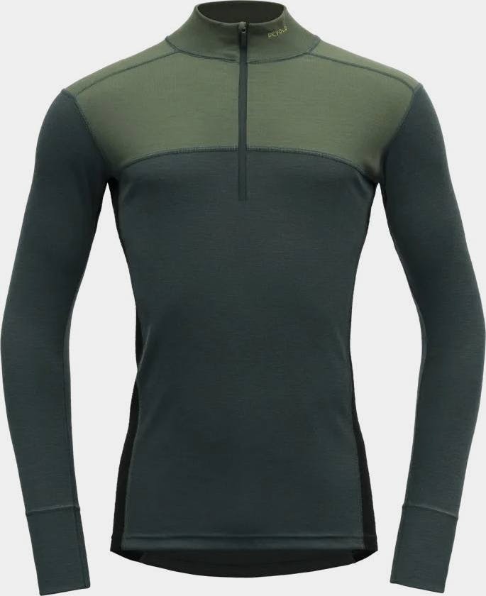 Devold Lauparen Merino 190 Zip Neck Forest 01