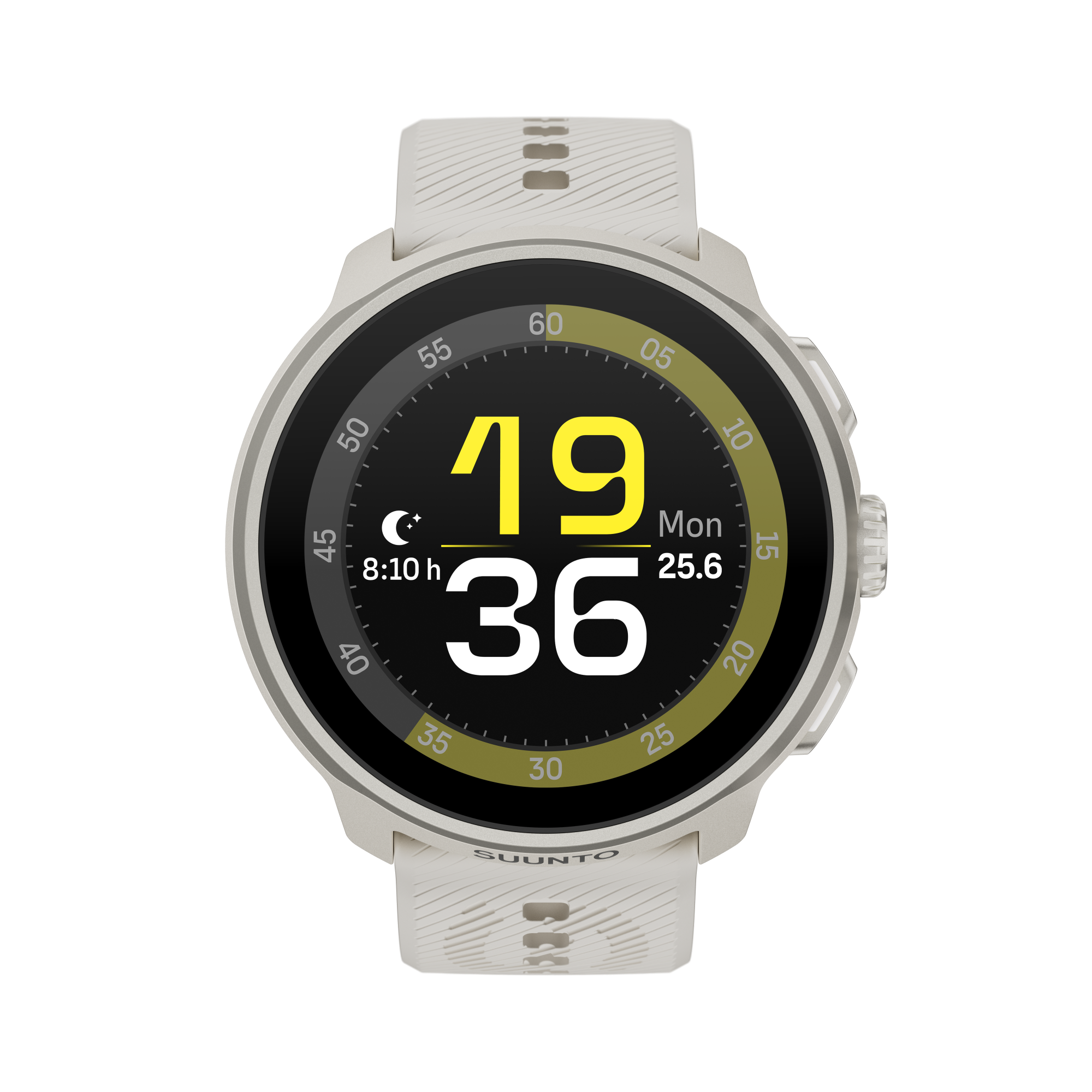 Suunto Run Frost Grey With Silicon Strap  05