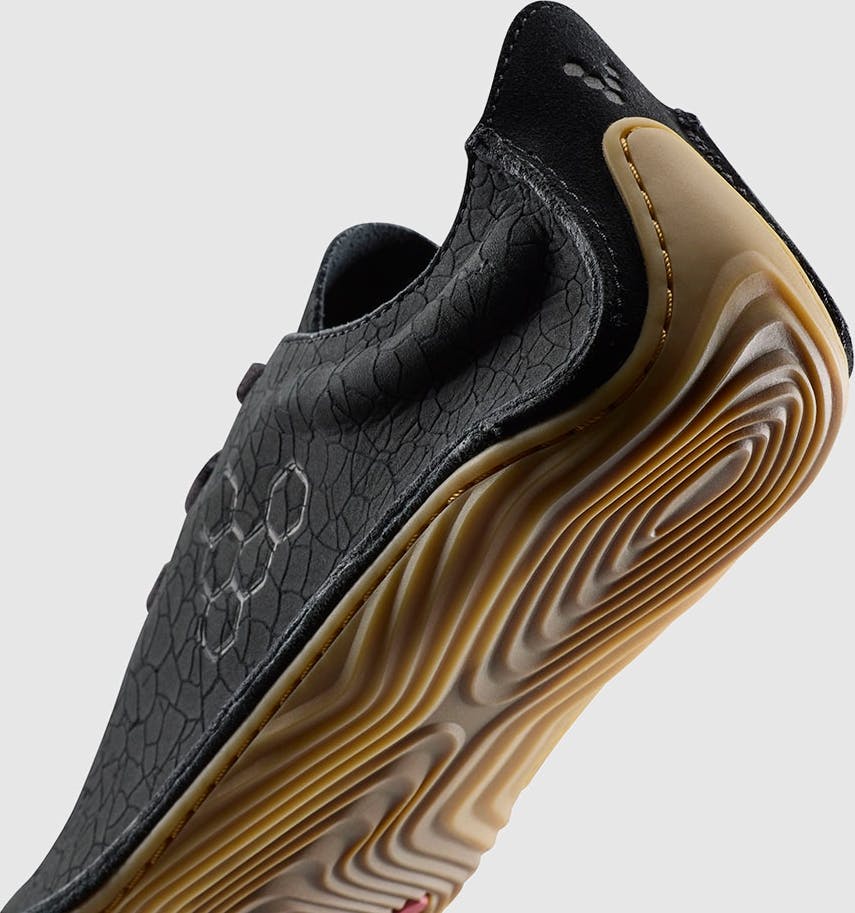 Vivobarefoot Men's Sensus Obsidian Cracked Leather 05