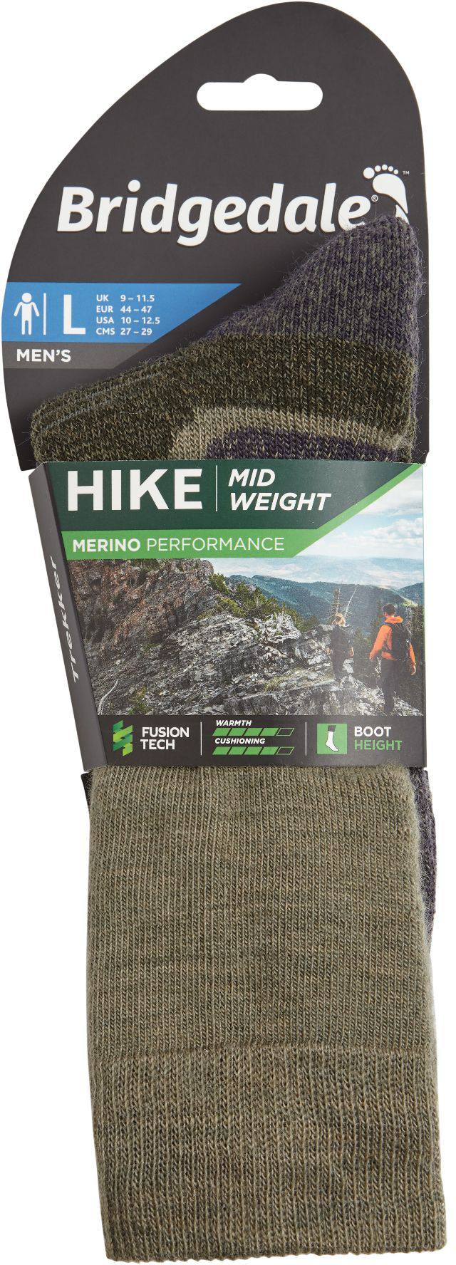 Bridgedale Hike Midweight Performance Vihreä 04