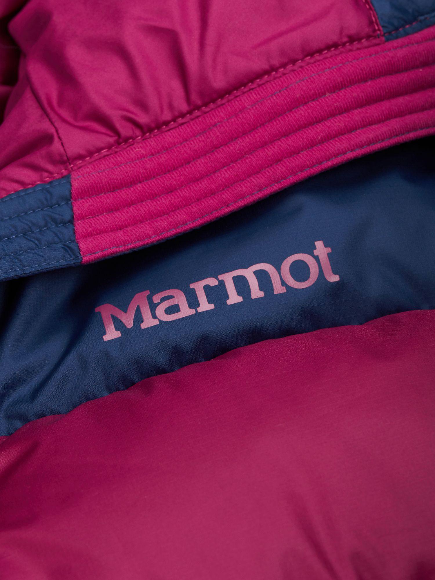 Marmot Guides Down W Hoody Pink / Blue 02
