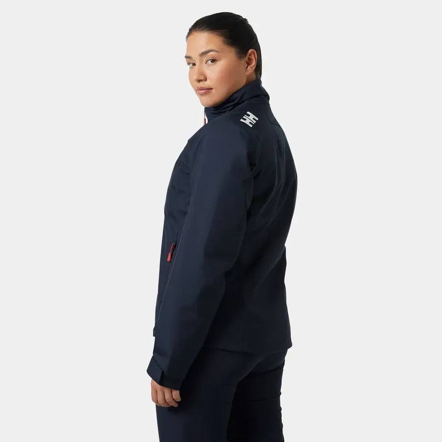 Helly Hansen Women's Crew Midlayer 2 Jacket Navy 03