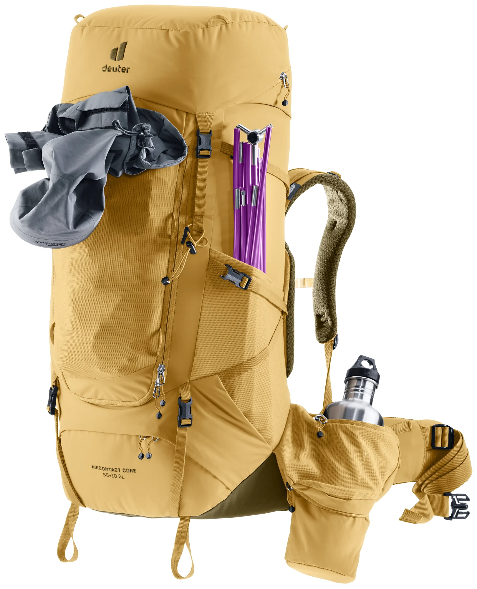 Deuter Aircontact Core 55+10 SL Savanna Nori 06