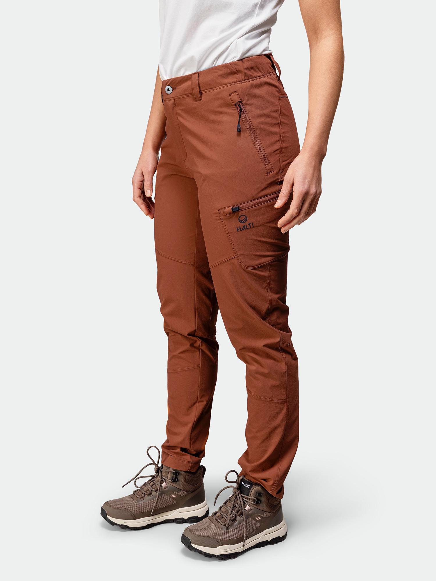 Halti Women's Pallas Evo Pants Rustic Brown 05