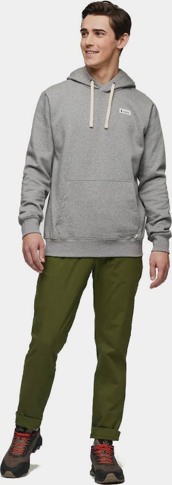 Cotopaxi Men's Llama Patch Pullover Hoodie Light grey 02
