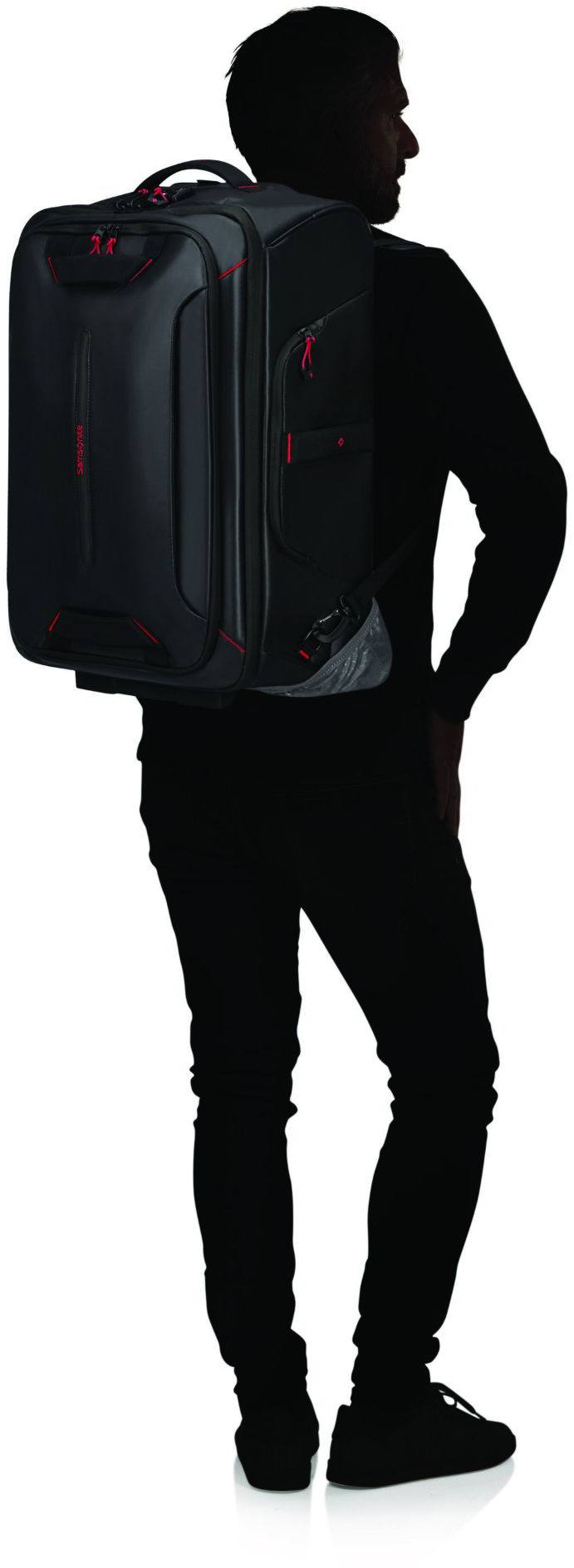 Samsonite Ecodiver Duffle 55 Wheel Backpack Black 03