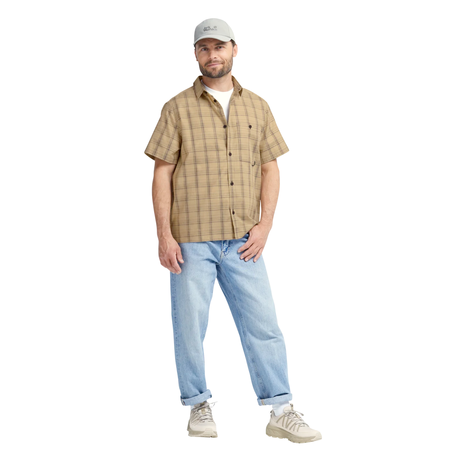 Jack Wolfskin Men's Hot Trail Shirt Phantom 06