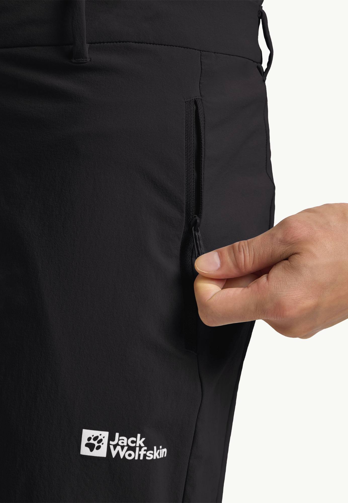 Jack Wolfskin Men's Hikeout Pant Black 05