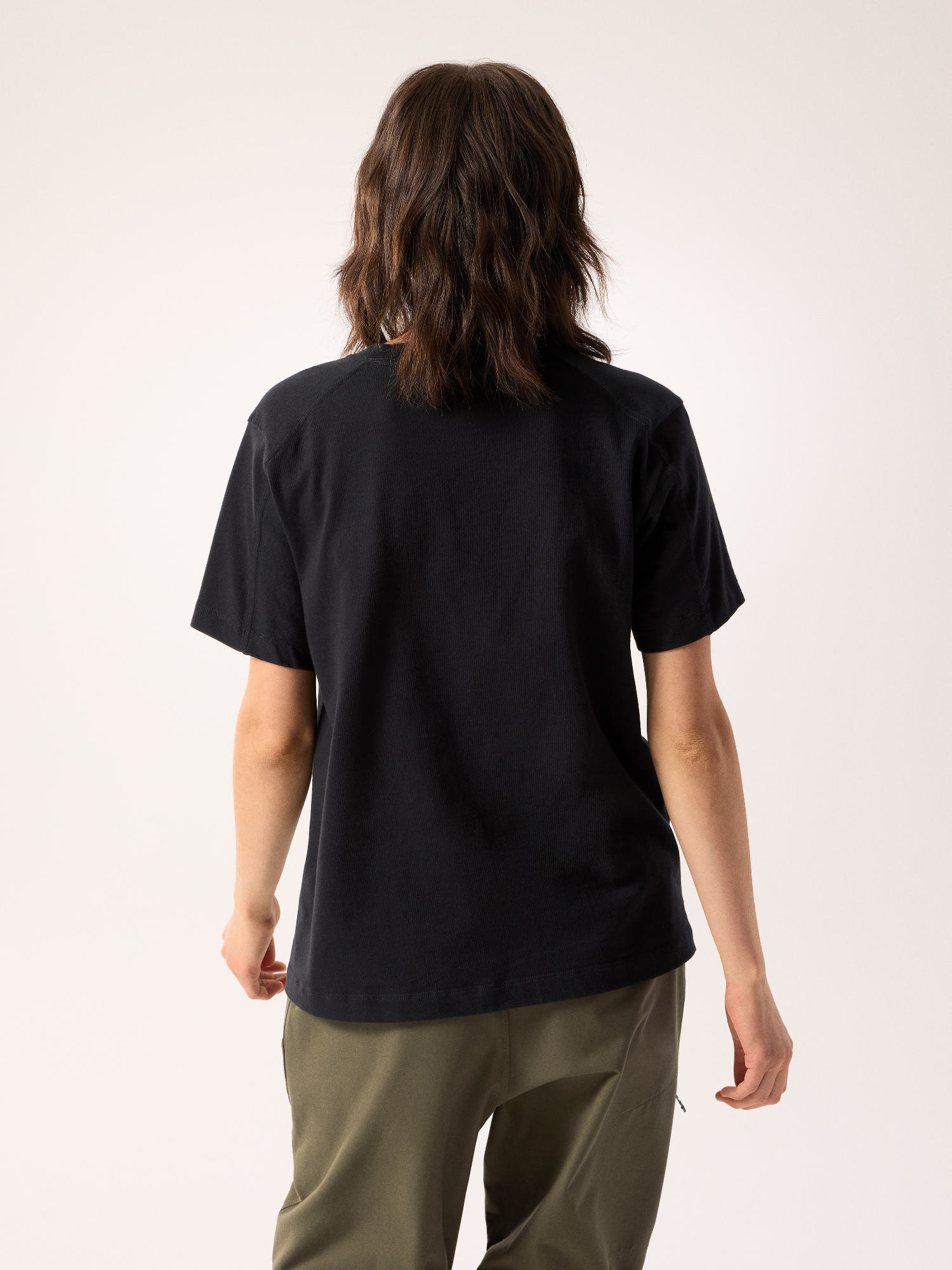 Arc'teryx Women's Kragg Cotton Little Bird SS Musta 03