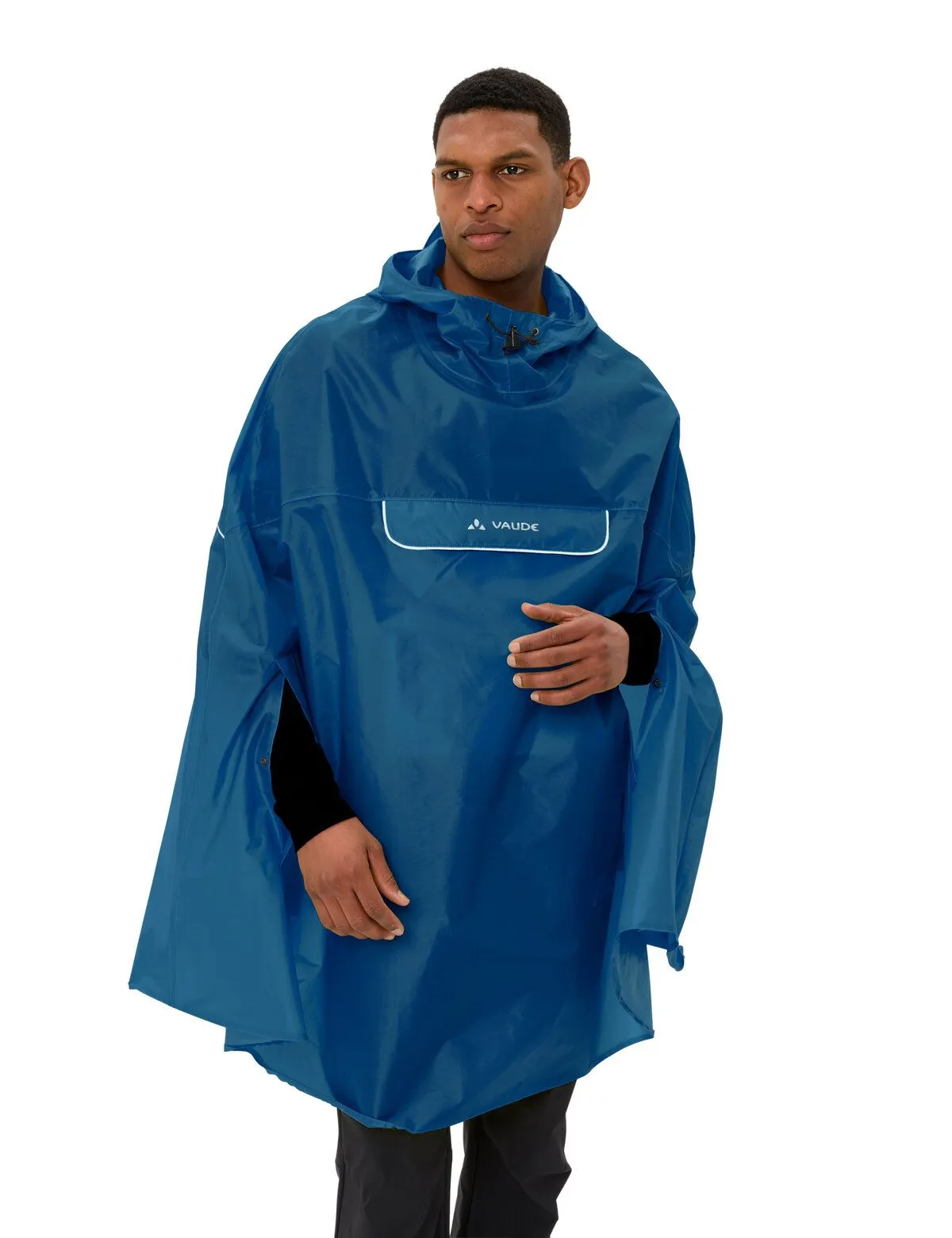 Vaude Valdipino Poncho Blue 07