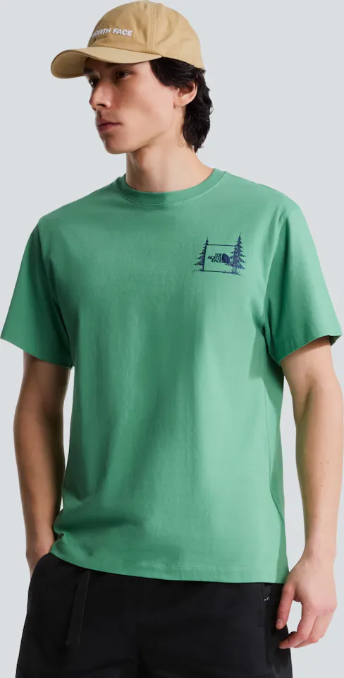 The North Face Men's Camping Relax Graphic Tee Algae 03