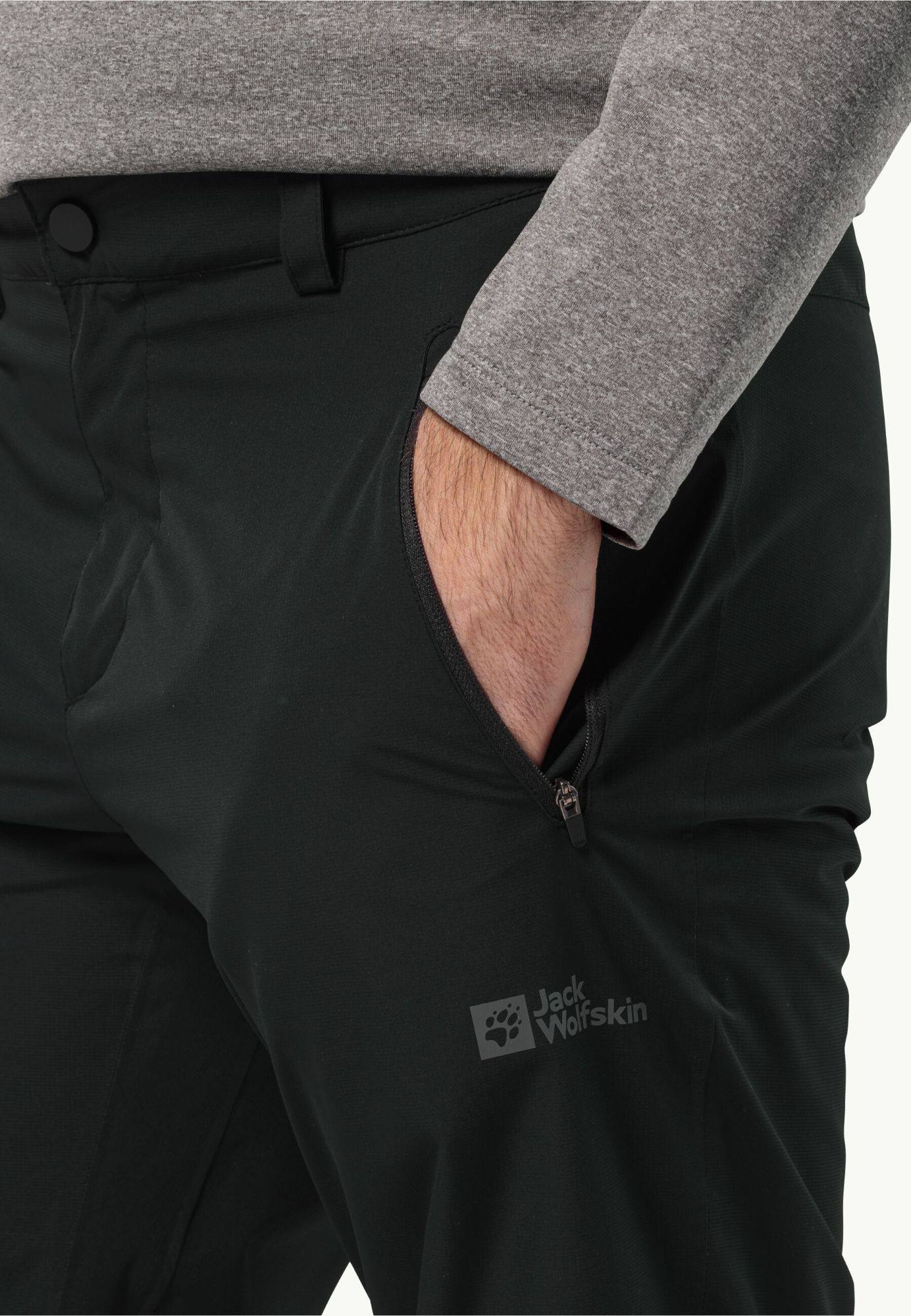 Jack Wolfskin Men's Parana Pant Musta 04
