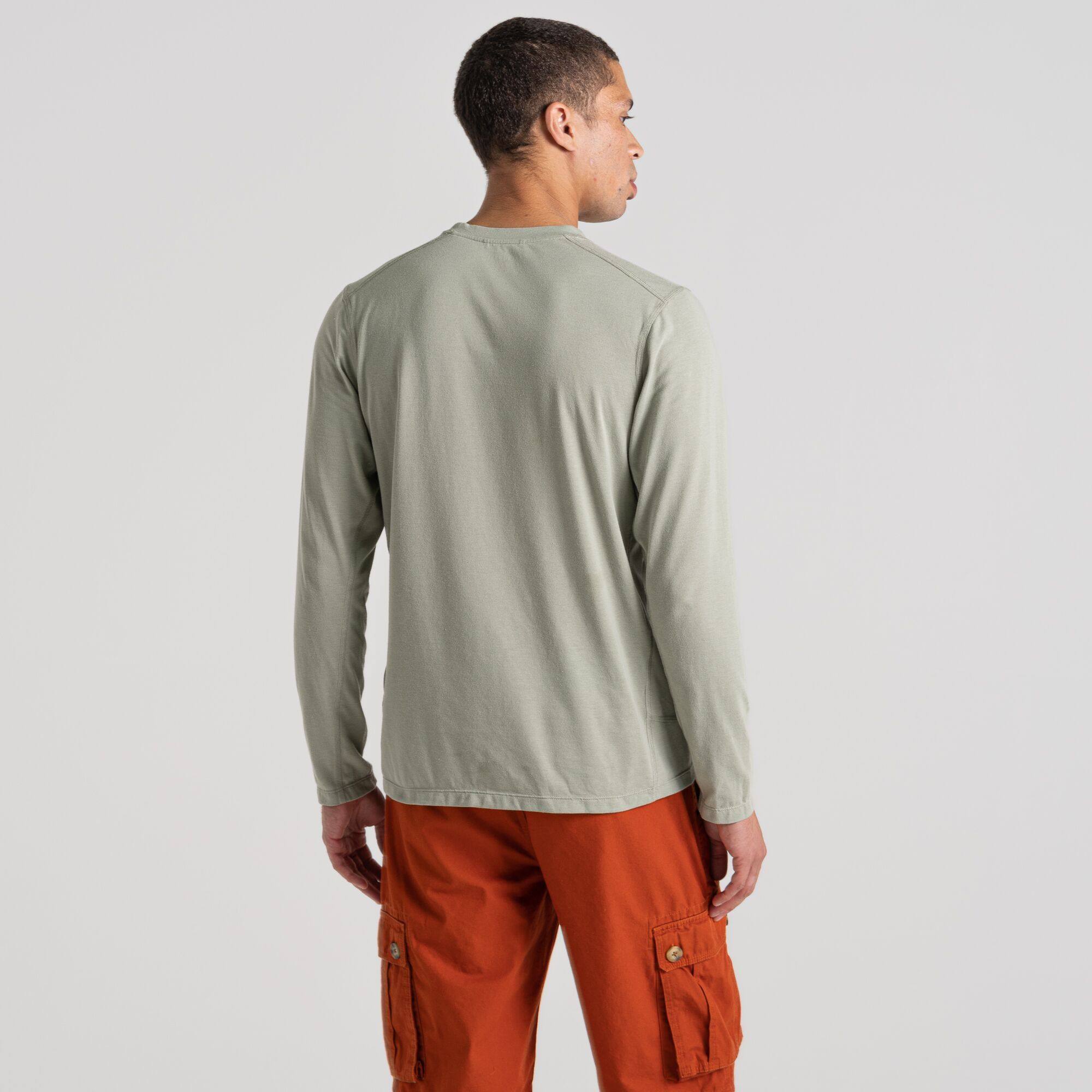 Craghoppers Kevyt paita ja katkolahjehousut miehille Tummanharmaa 20