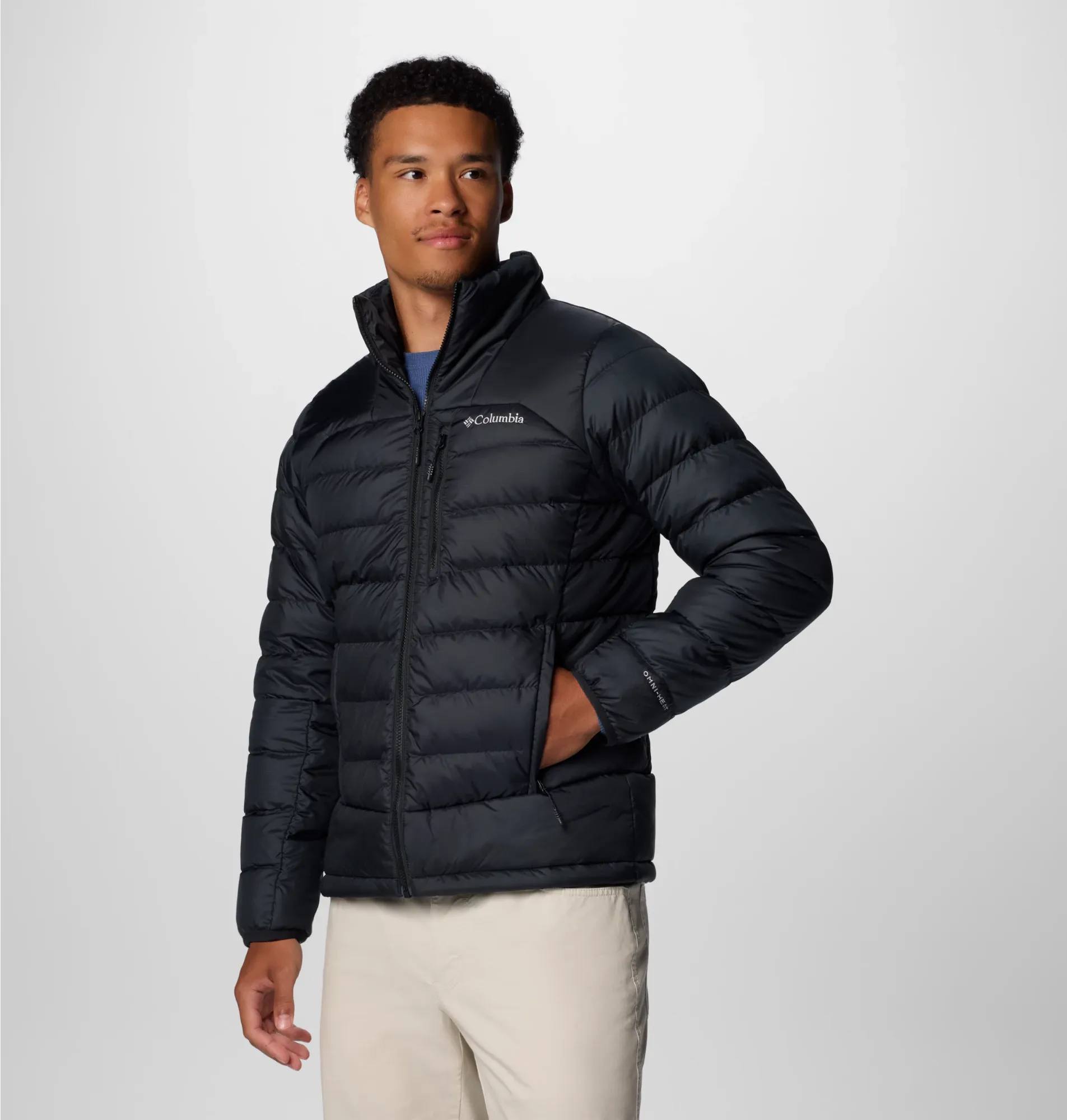 Columbia Men's Autumn Park II Down Jacket - Miesten untuvatakki Musta 04