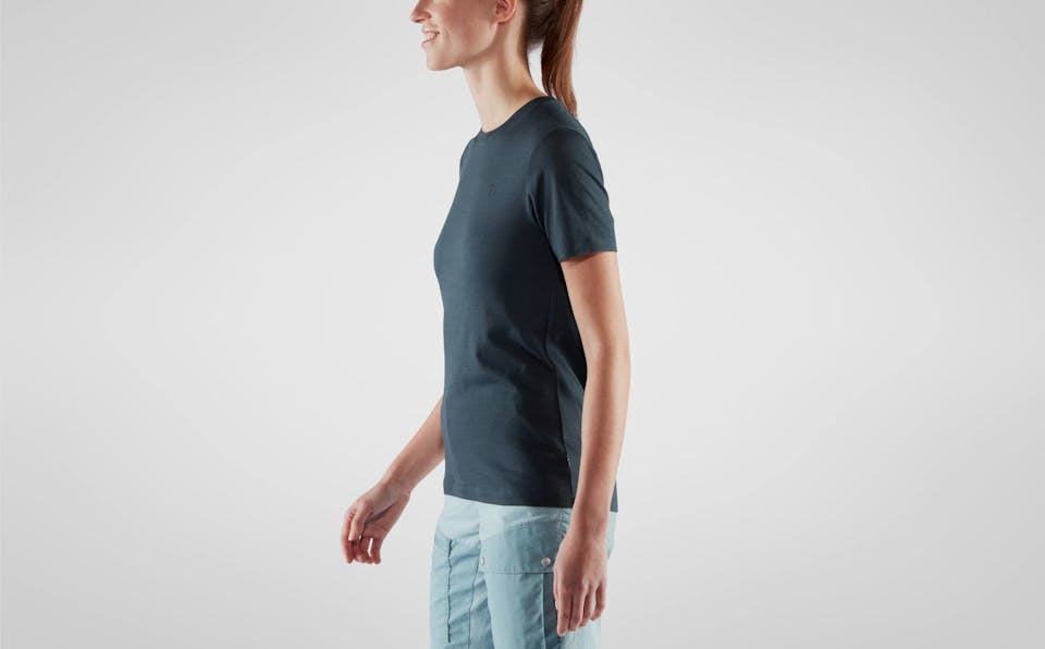 Fjällräven Abisko Wool W SS Dark navy 06