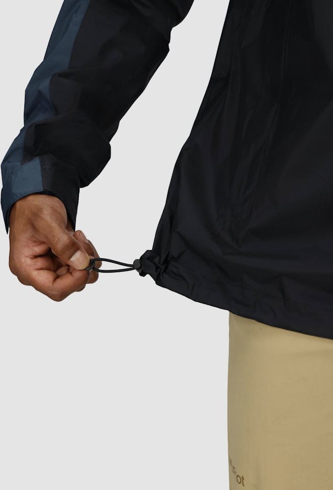 Marmot Men's Precip Eco Jacket Black/Thunderhead 03