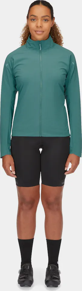 Rab Women's Cinder Borealis Jacket Eukalyptus 04