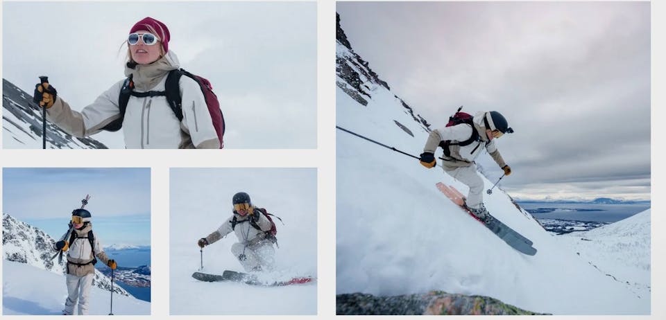 Norrøna Women's Lofoten GTX Jacket Oatmeal 03