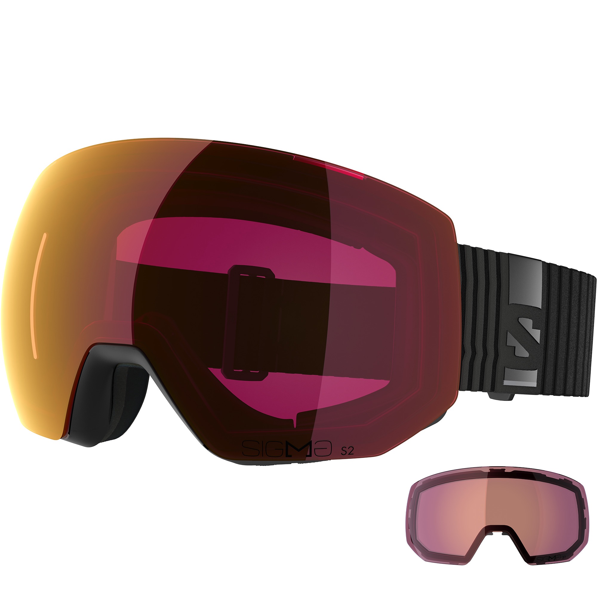 Salomon Radium Pro Sigma Black 25/26 +1 Lens  01