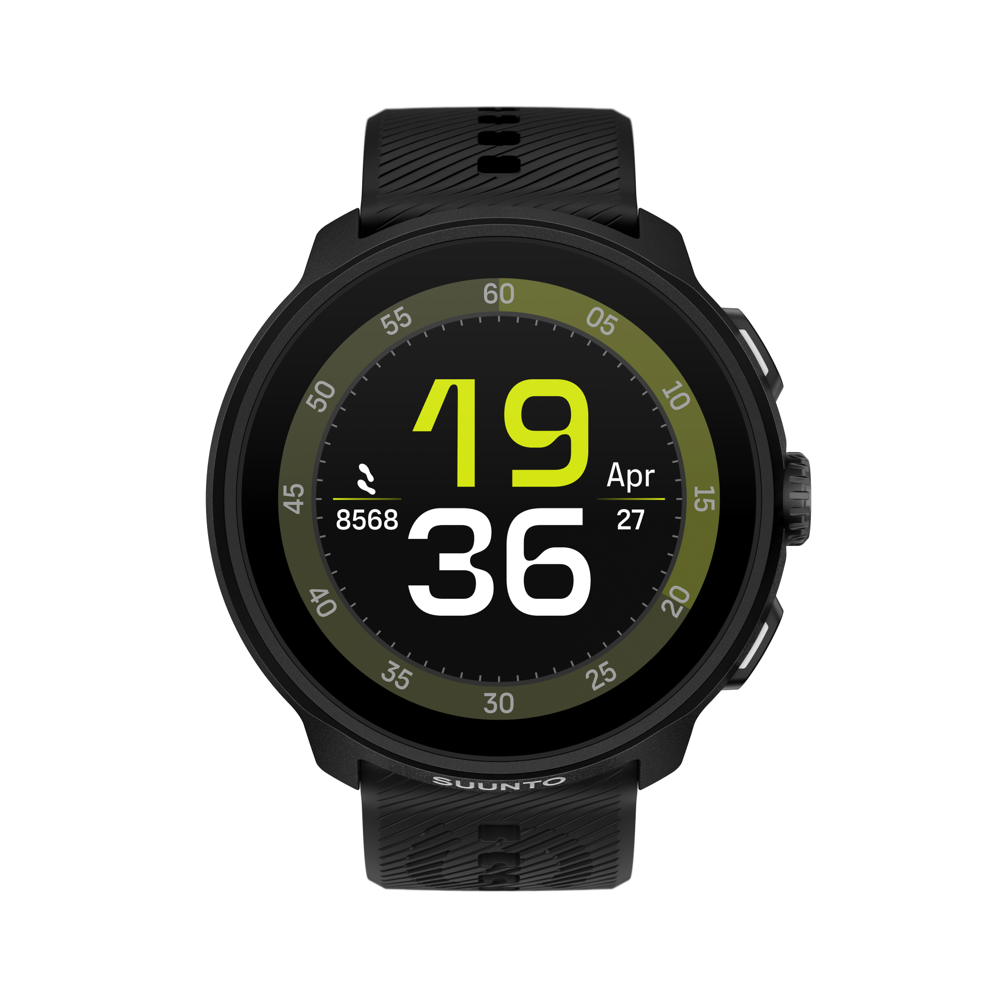 Suunto Run All Black With Silicone Strap  04
