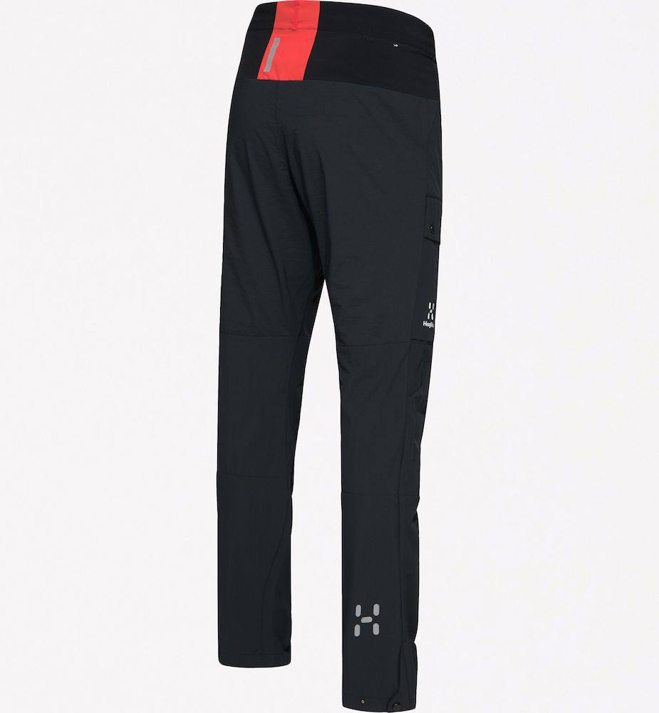 Haglöfs Men's L.I.M ZT Pant Musta / Punainen 02