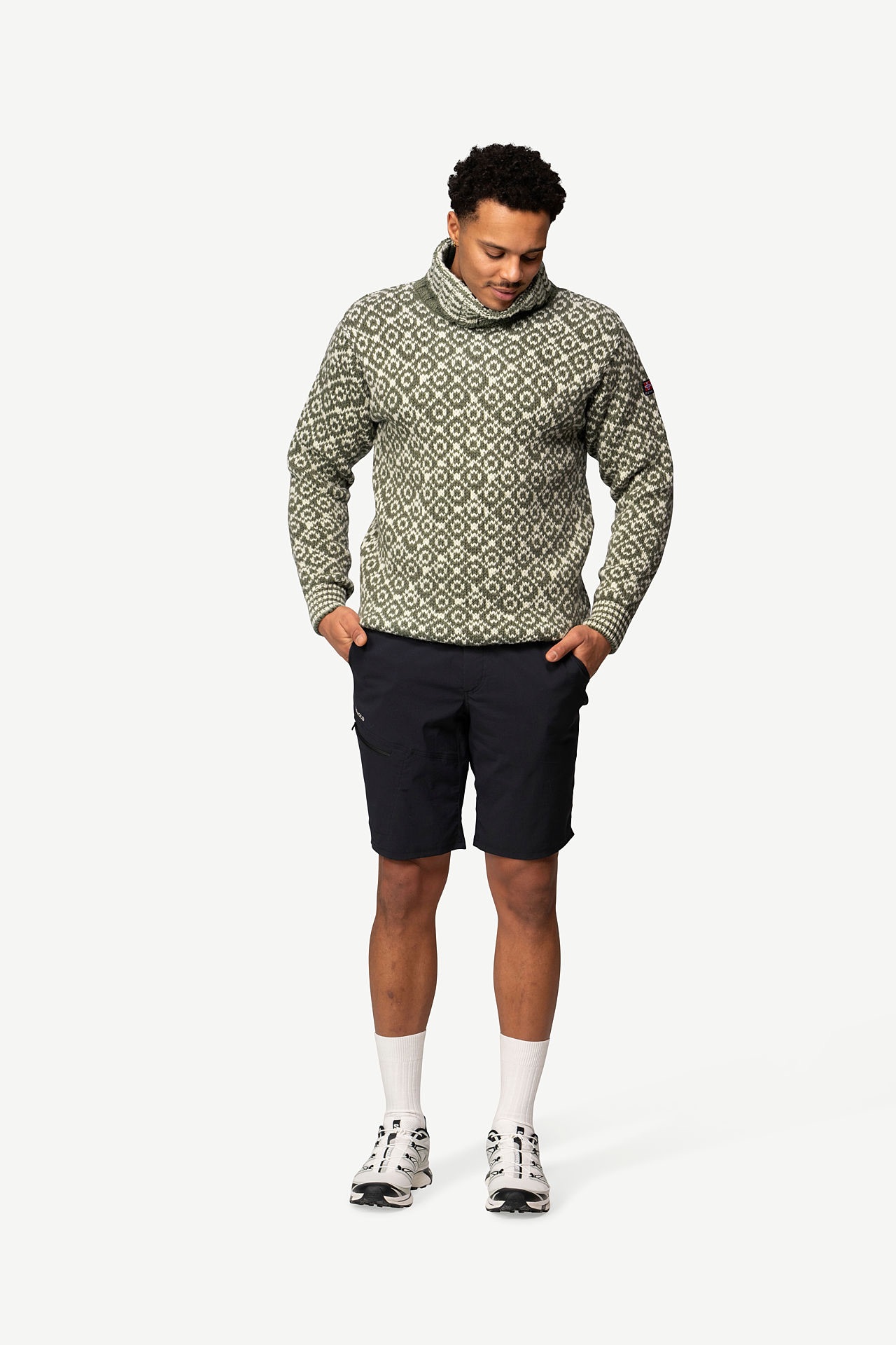 Devold Svalbard High Neck Oliivi 02