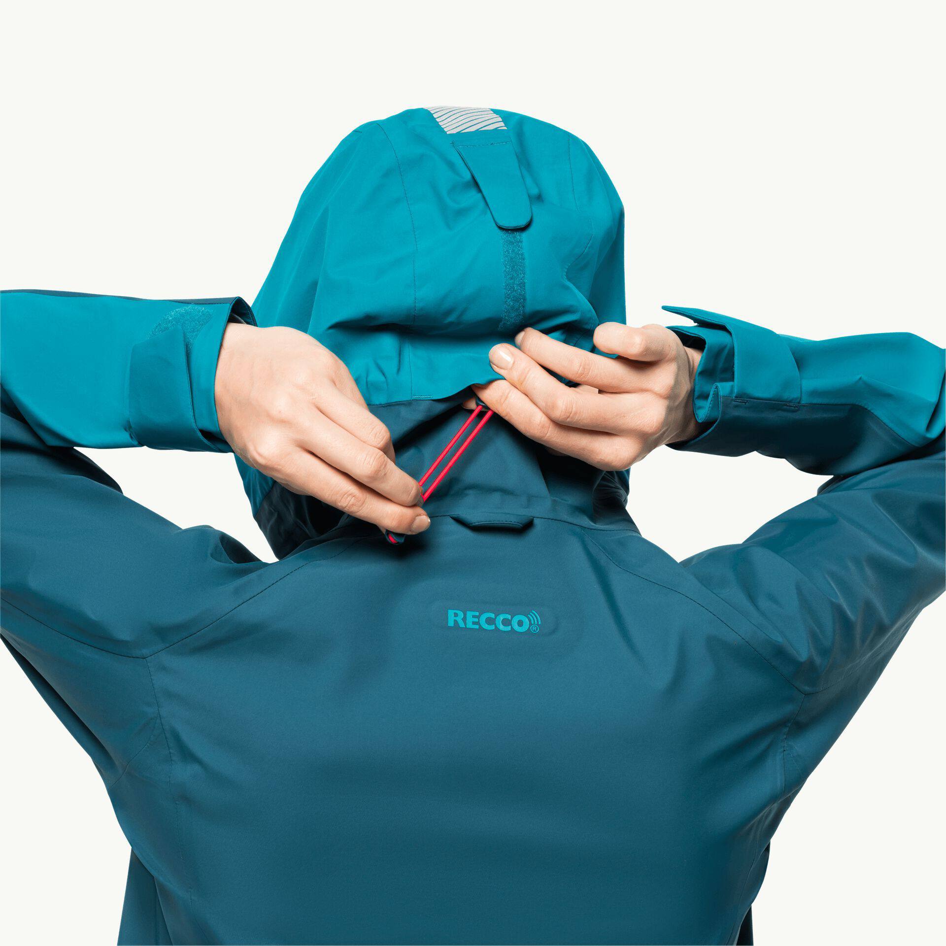 Jack Wolfskin Women's Alpspitze 3L Jacket Turkoosi 03