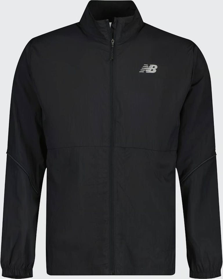 New Balance Men's Athletic Refl Packable Jacket Black 01