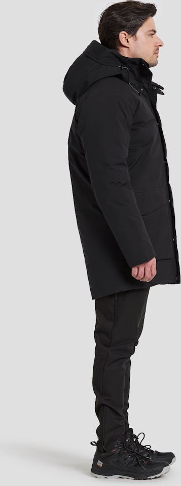 Didriksons Men's Akilles 2 Parka - Miesten talvitakki Musta 10