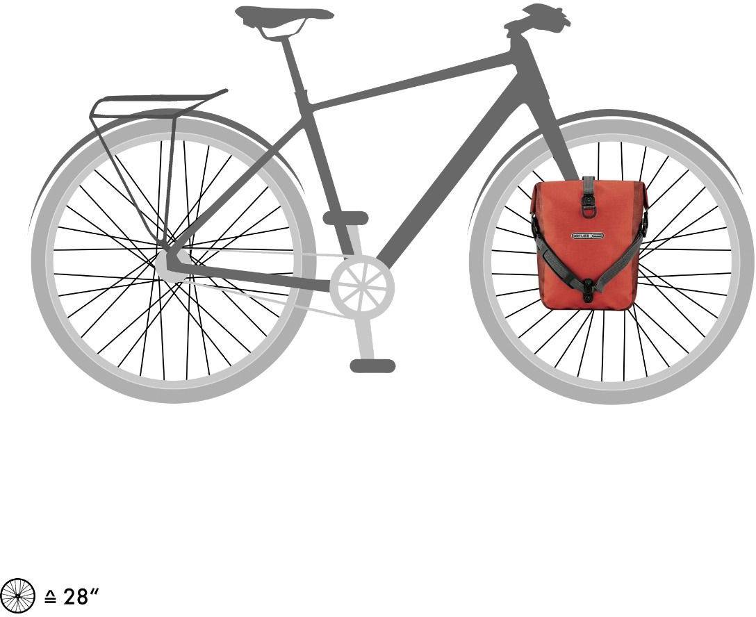 Ortlieb Sport-Roller Plus, pari Tummanpunainen 02