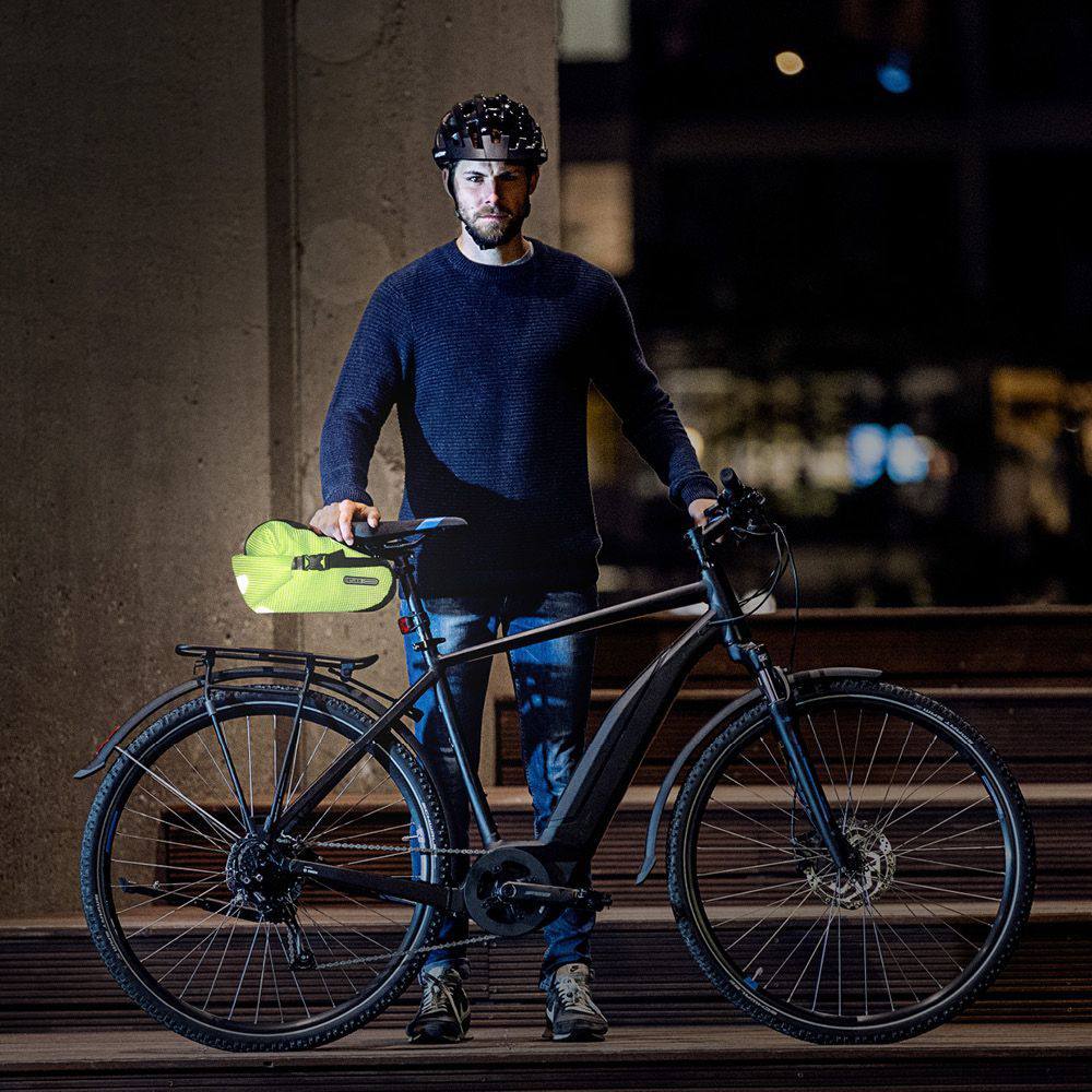 Ortlieb Saddle Bag Two Hi-vis Kelta/Musta 09