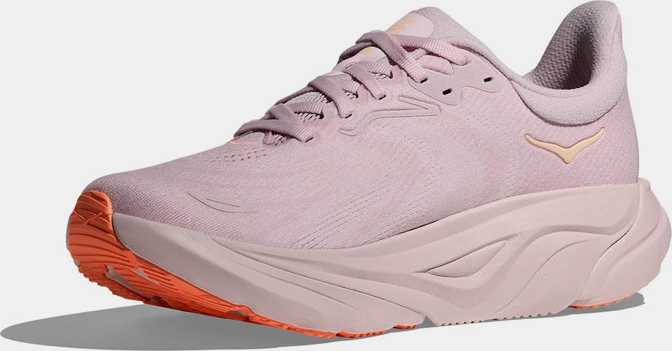 Hoka Women's Arahi 8 Lilac Cream / Neon Cantaloupe 06