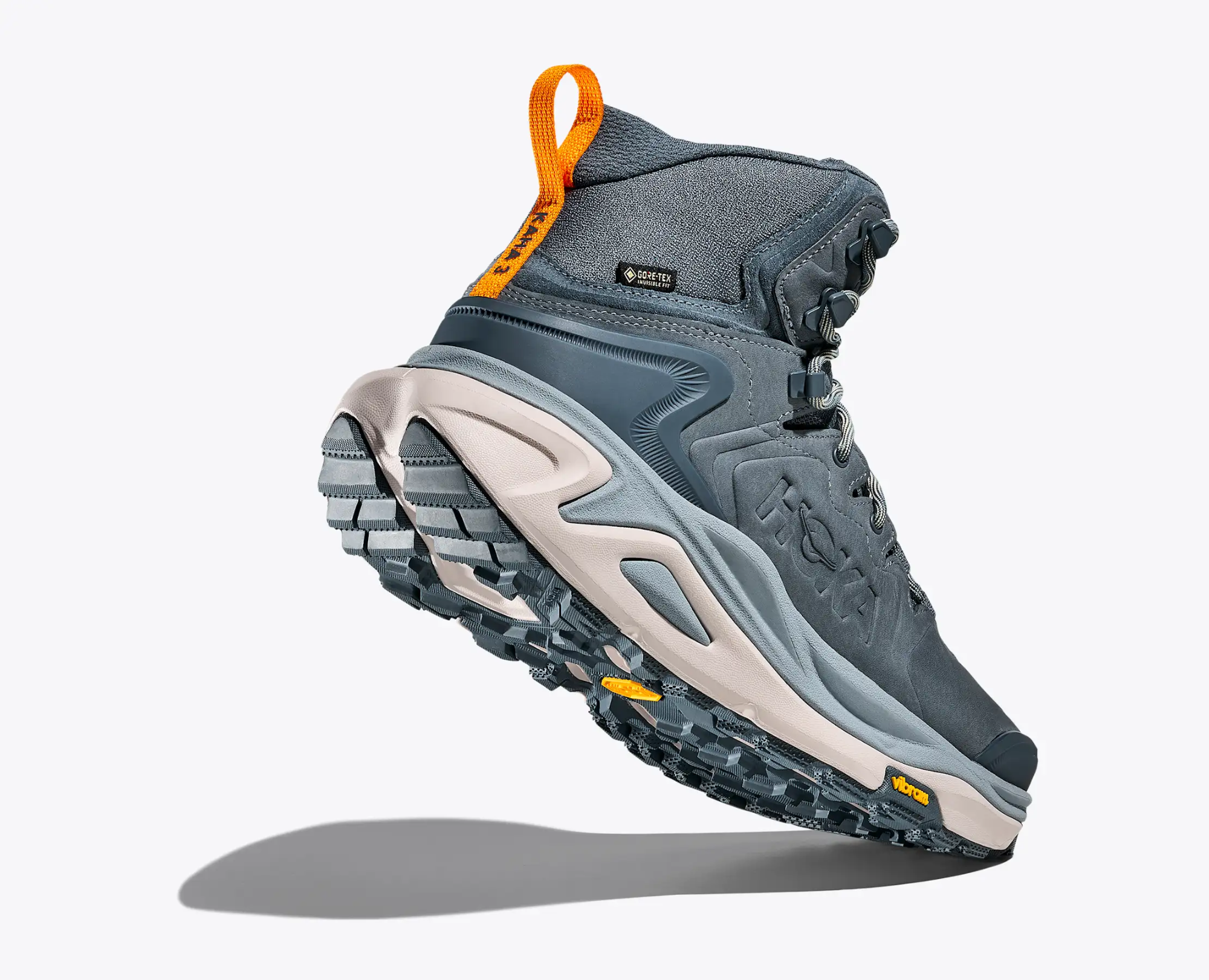 Hoka Men's Kaha 3 GTX Faded Navy / Washed Blue 04