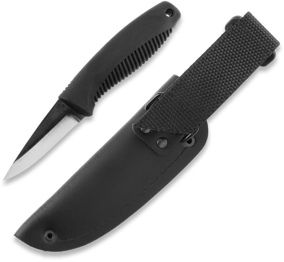 Peltonen Knives M23 Ranger Cub With Black Leather Sheath  02