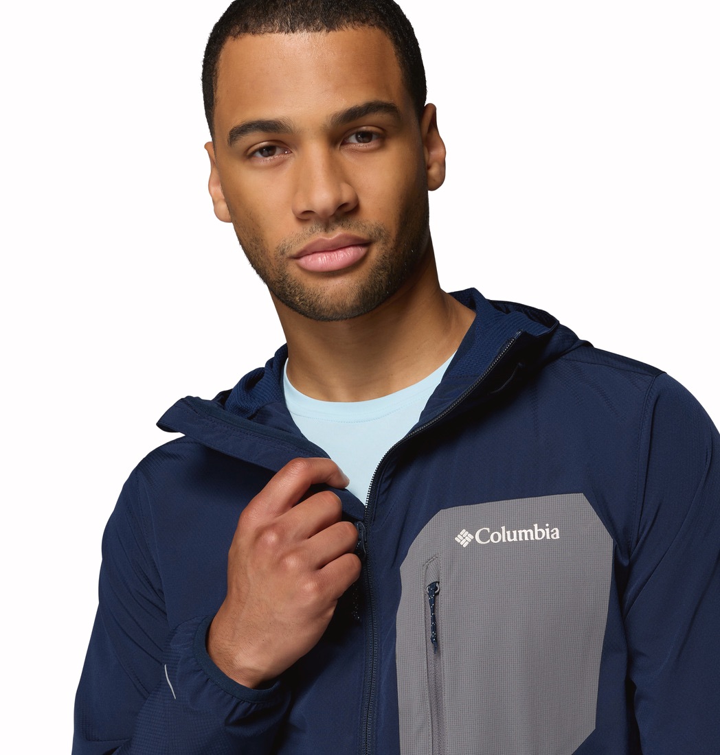 Columbia Men's Tall Heights III Hood Collegiate Navy 03