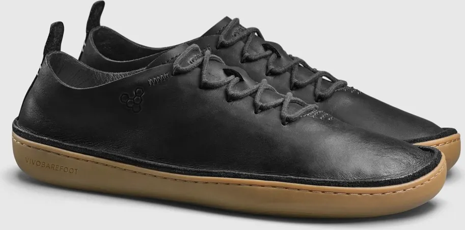 Vivobarefoot Men's Sensus Moc Lace Up Leather Eclipse 06
