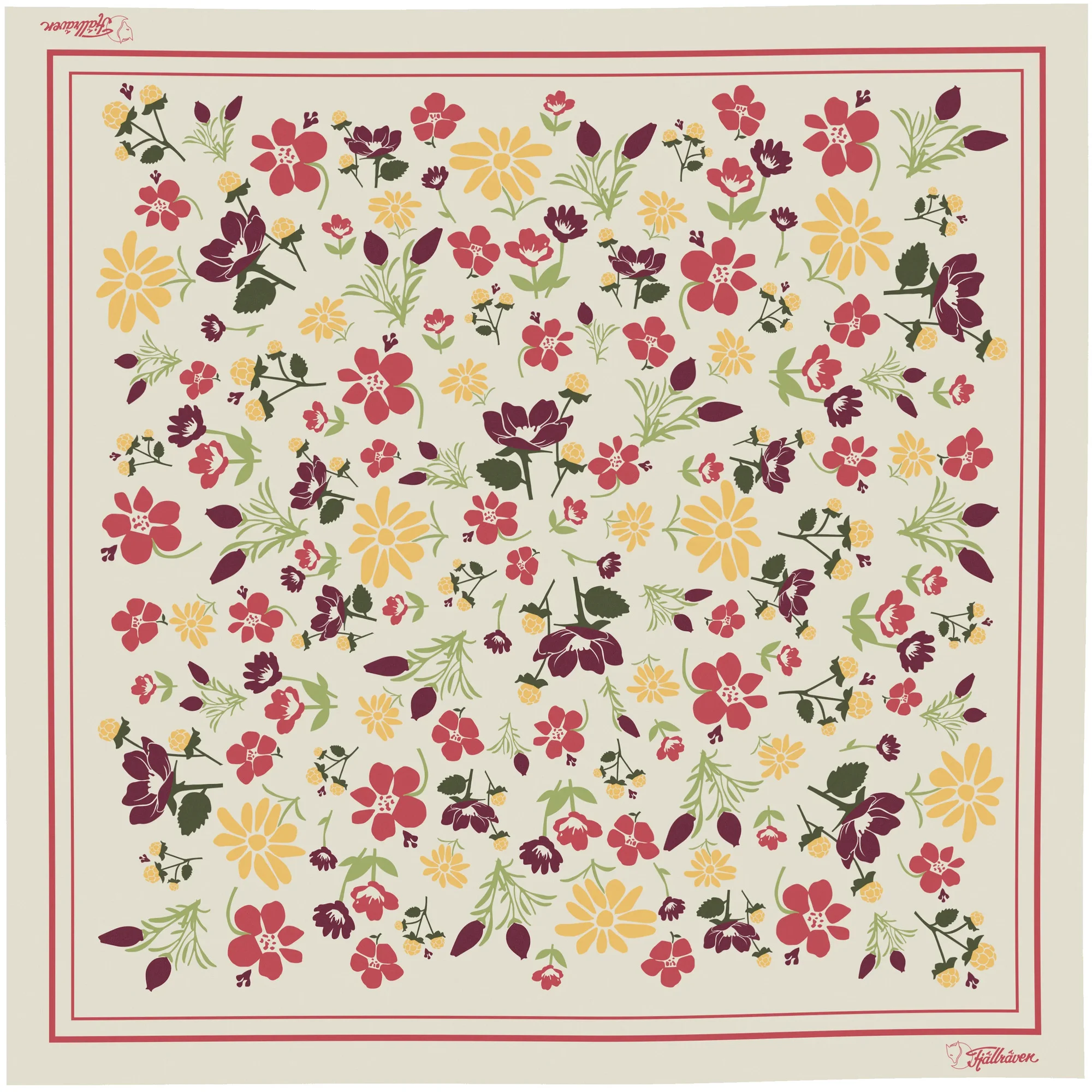 Fjällräven Fjällblomster Bandana