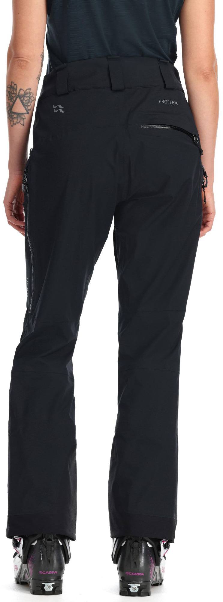 Rab Women's Khroma Kinetic Ski Pant Musta 05
