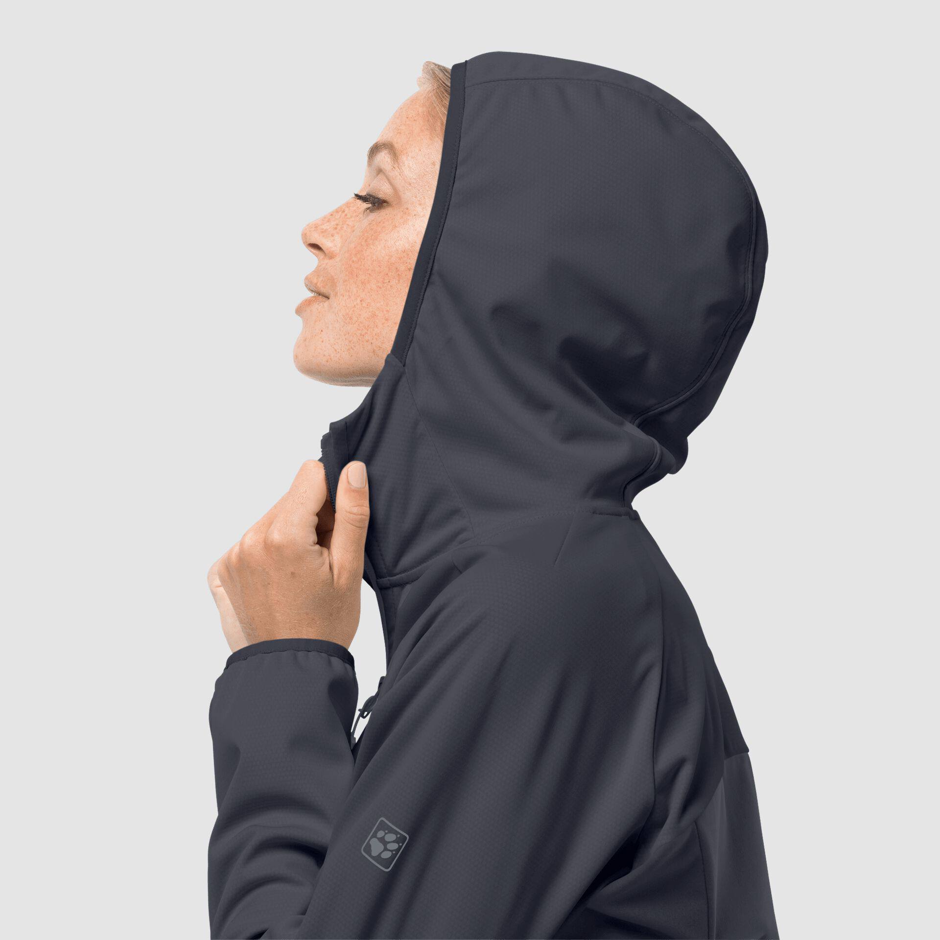 Jack Wolfskin Go Hike Softshell Jacket W Graphite 03