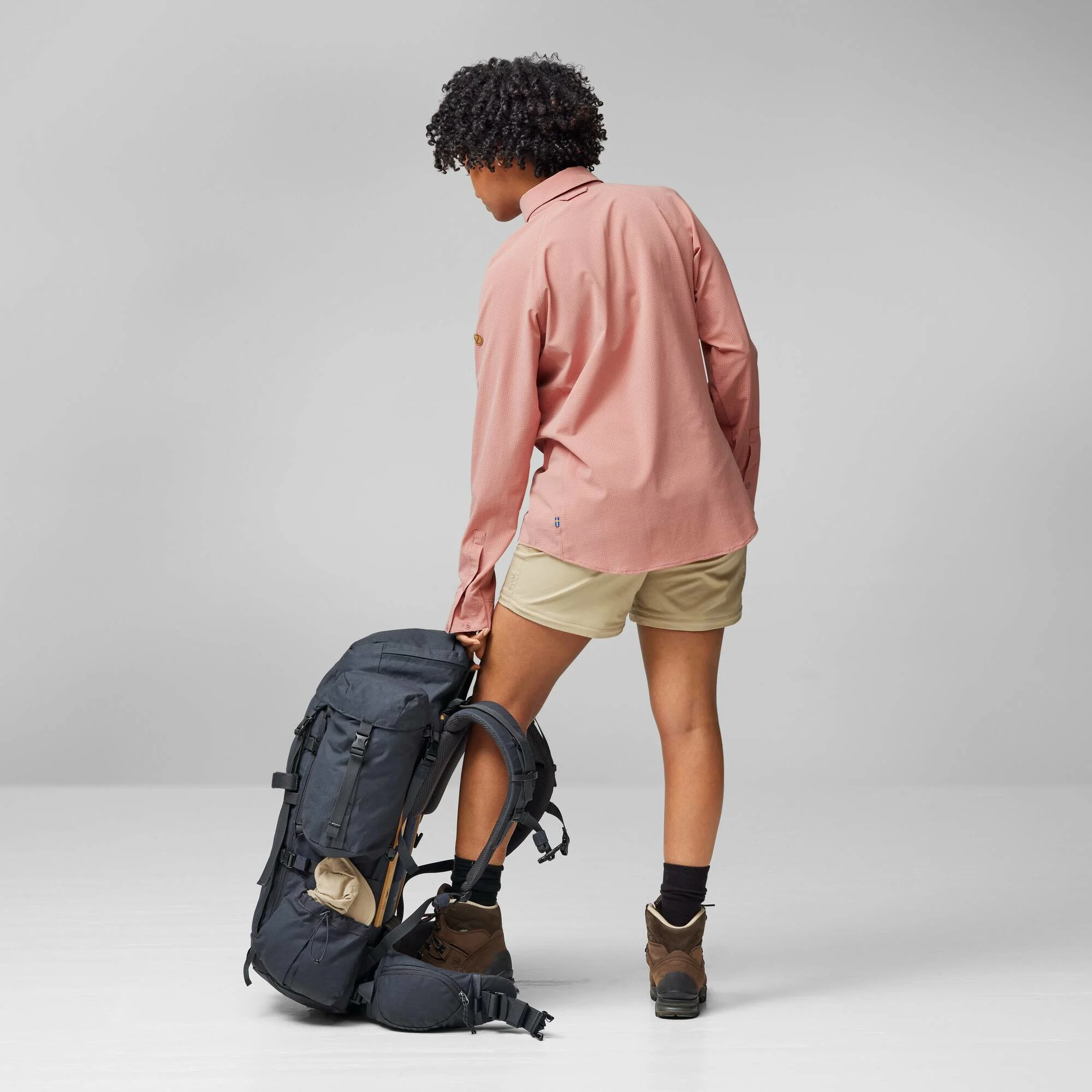 Fjällräven Women's Abisko Trekking Shirt Patina Green 04