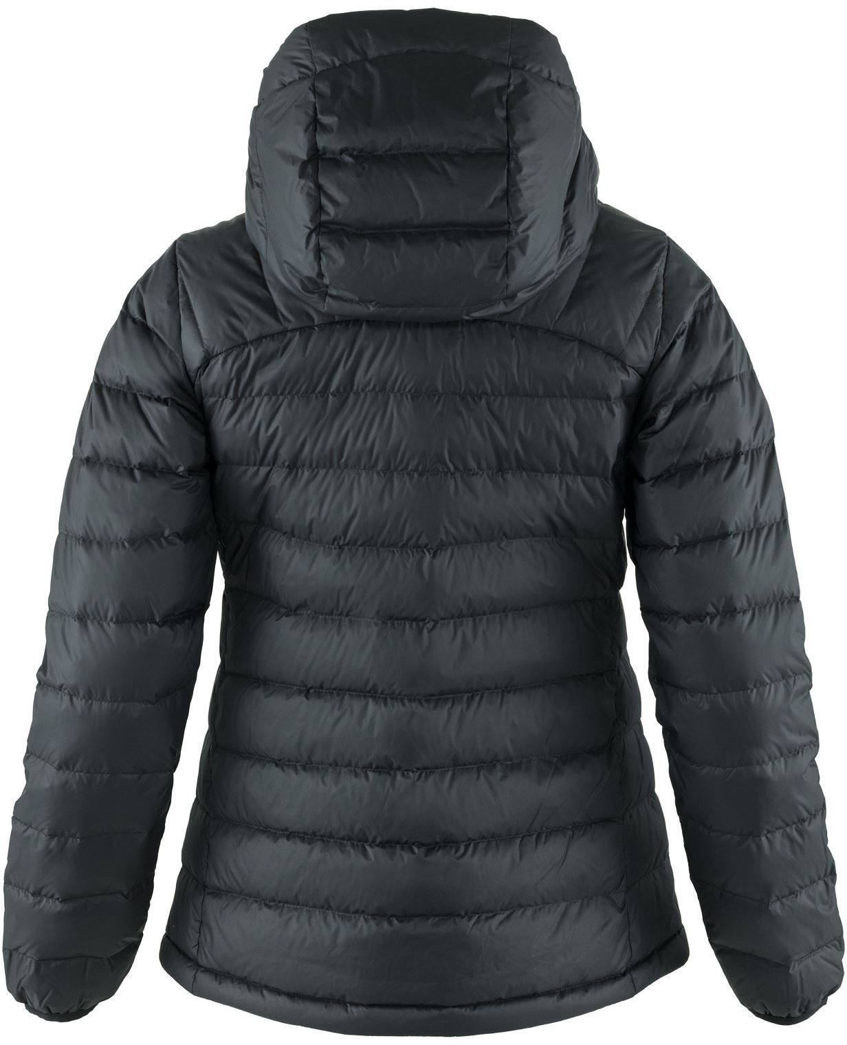 Fjällräven Women's Expedition Pack Down Hoodie - Naisten kevytuntuvatakki Musta 02